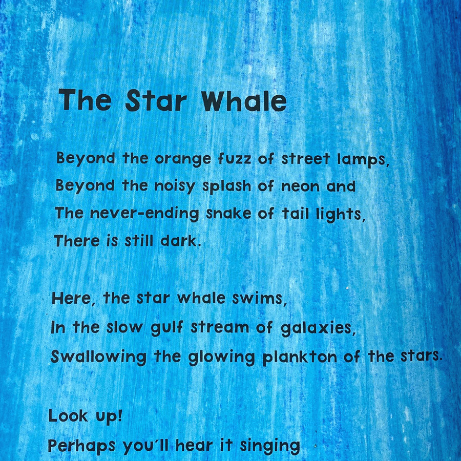 The Star Whale by Nicola Davies and Illustrated by Petr Horáček