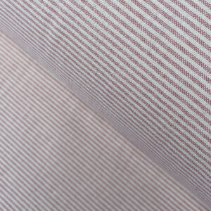 Extra Wide Strand Narrow Stripe - Rose - Image 1