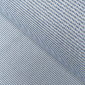 Extra Wide Strand Narrow Stripe - Sky Blue - Image 1