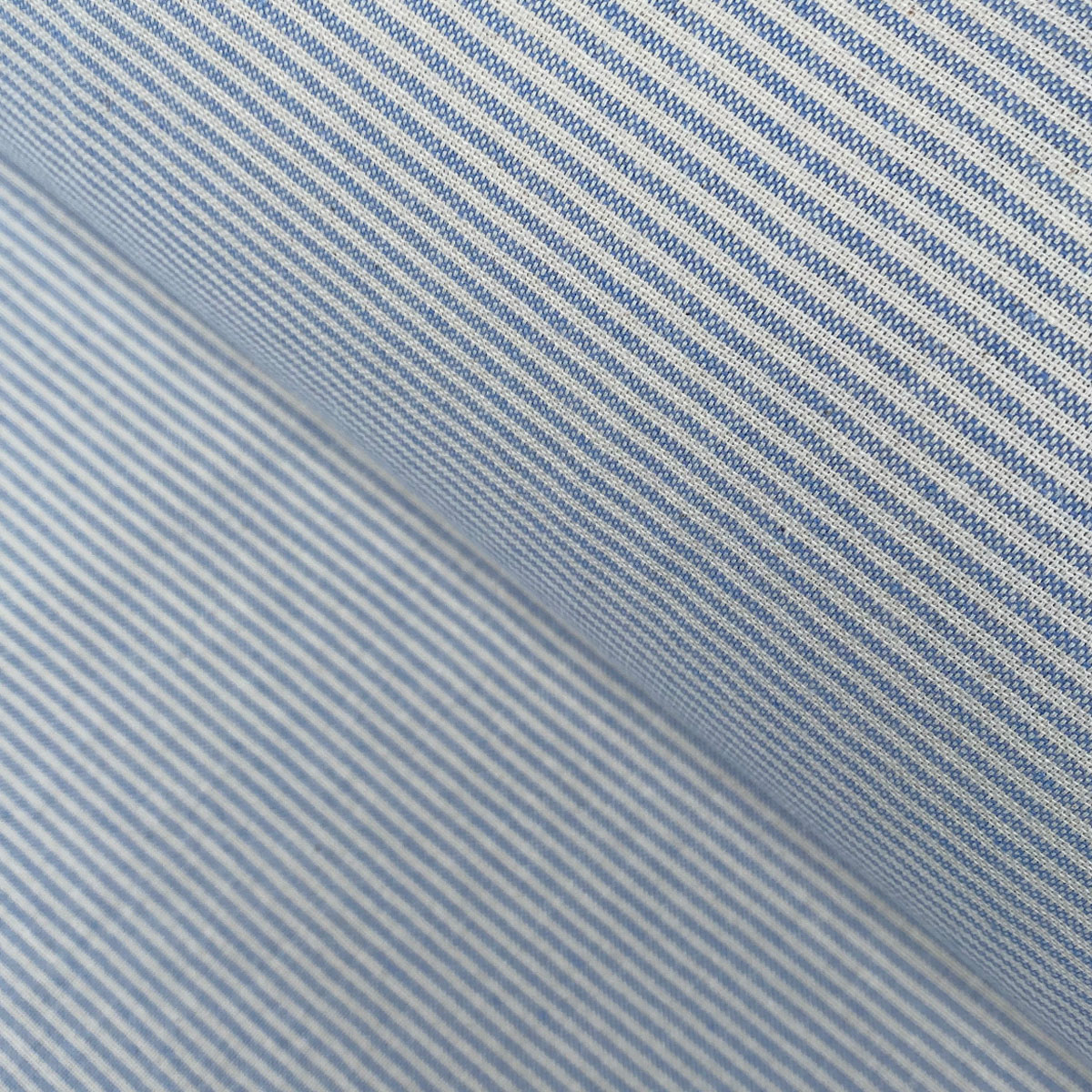 Extra Wide Strand Narrow Stripe - Sky Blue - Image 1