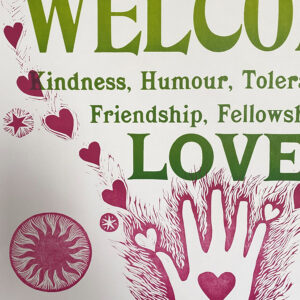 Love Letterpress Poster by Tamsin  Abbott - Image 2