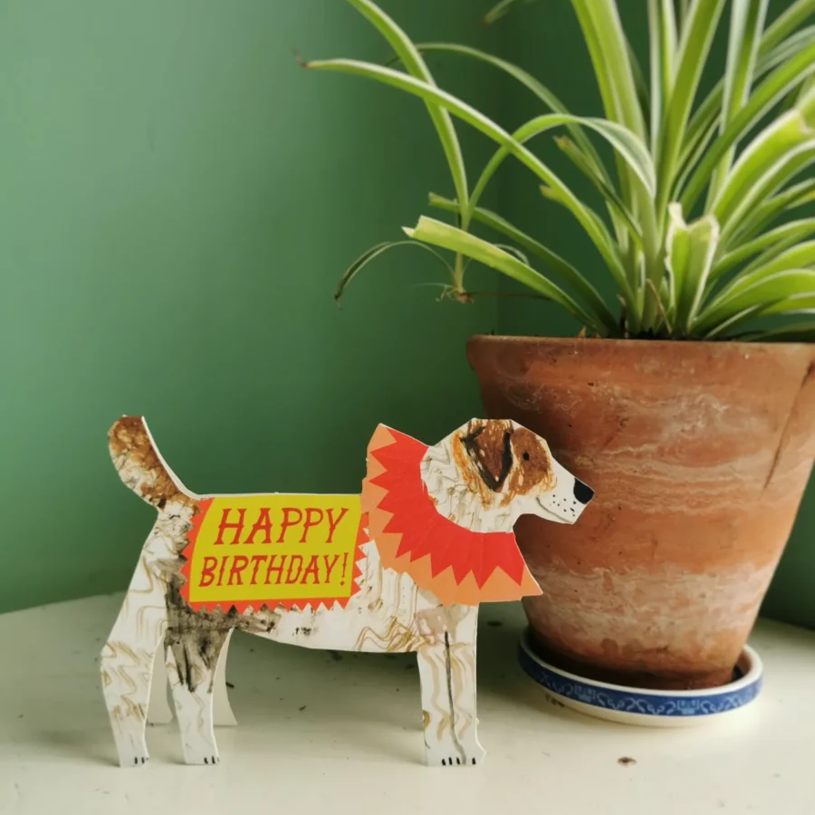 Terrier Birthday Card