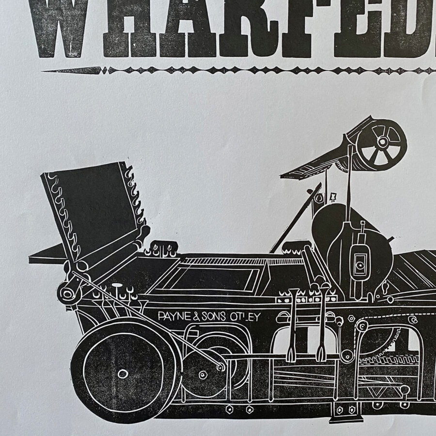 Wharfdale, Letterpress Poster