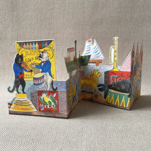 Emily Sutton Concertina Card - Cats - Image 1