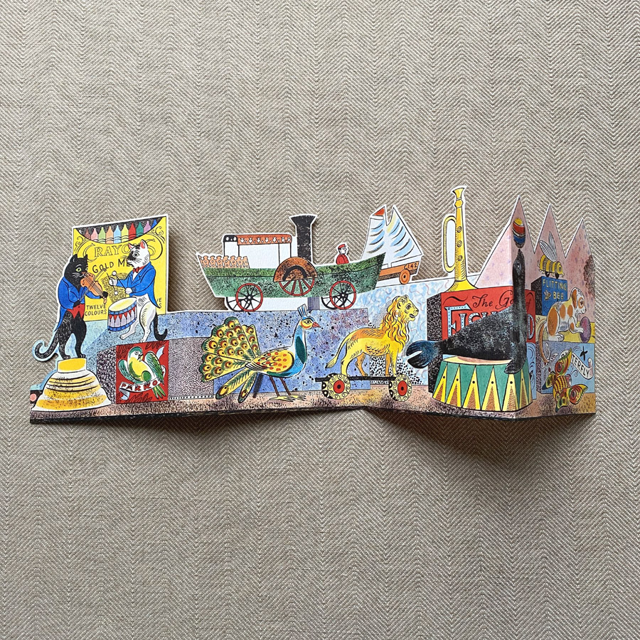 Emily Sutton Concertina Card - Cats