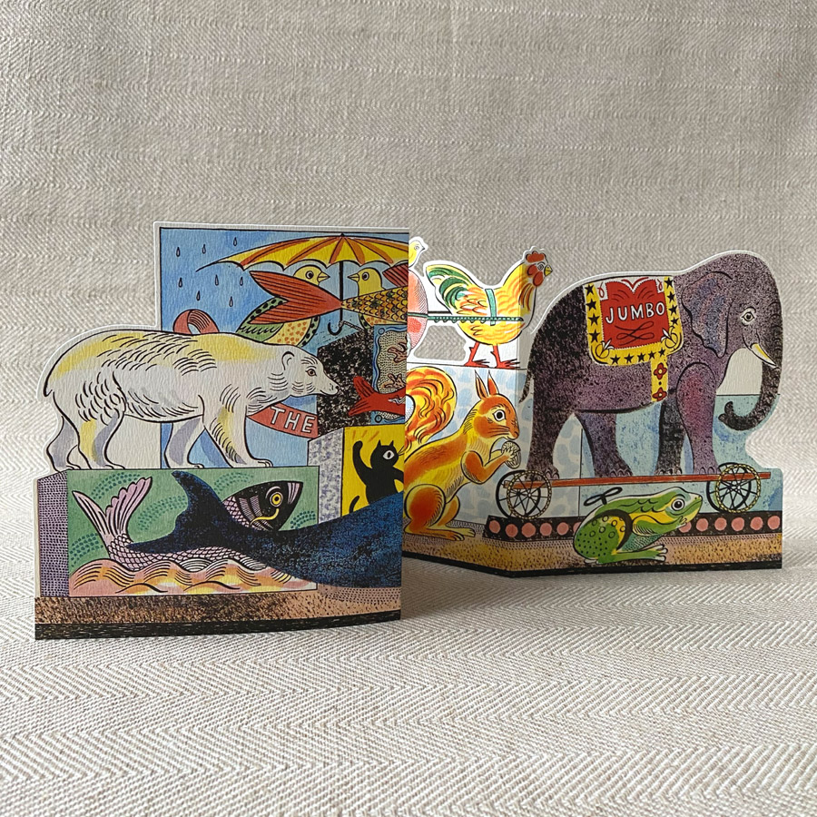 Emily Sutton Concertina Card - Polar Bear