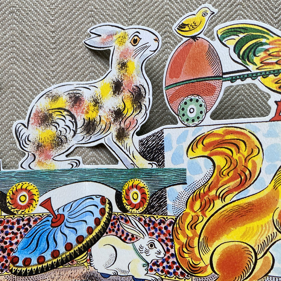 Emily Sutton Concertina Card - Polar Bear
