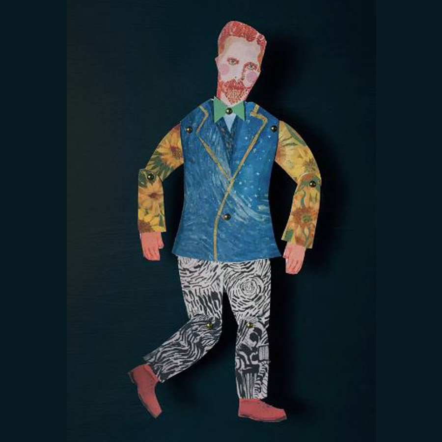 Vincent Van Gogh - Cut out & Make Paper Puppety