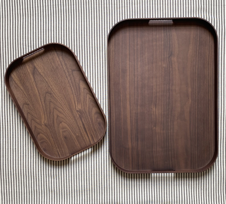 Rectangular Walnut Tray