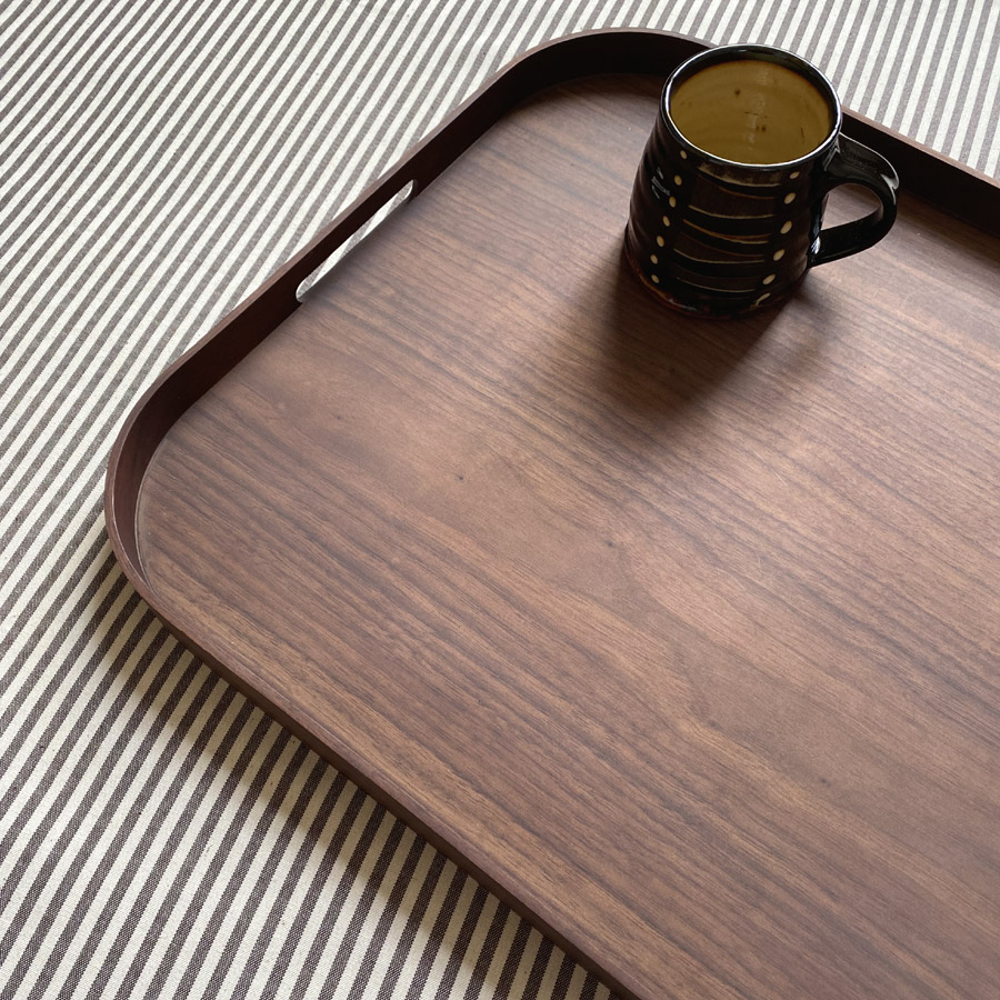 Rectangular Walnut Tray