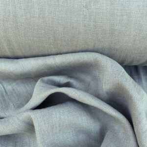 Washed Linen Petrol rumpled
