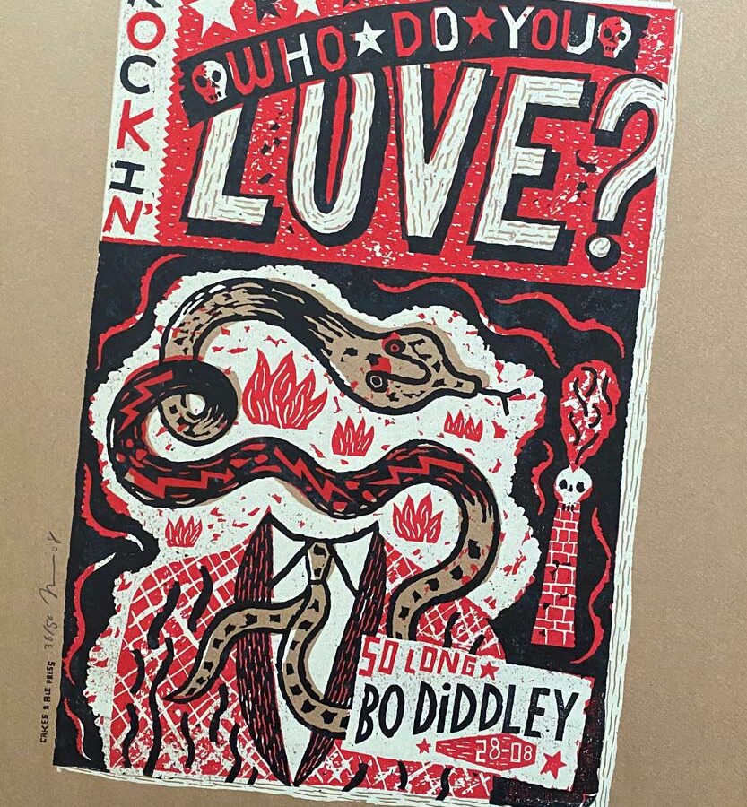 So Long Bo Diddley by Jonny Hannah