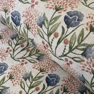 Wild Clover Natural - Indigo and Red