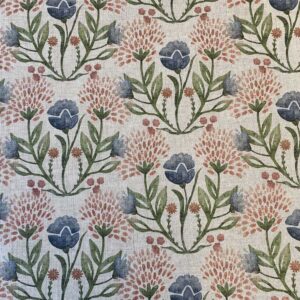 Wild Clover Natural - Indigo and Red - Image 2