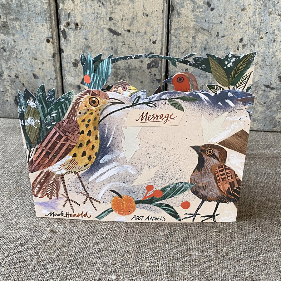 Mark Hearld Fold out Card - Winter Feast