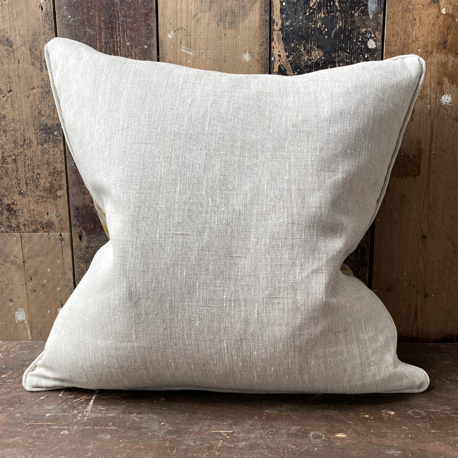 Zhivago Cushion - Sage Green and Mineral Blue