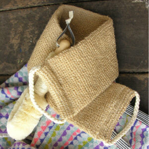 Back Scrub - with cord handles - Image 1
