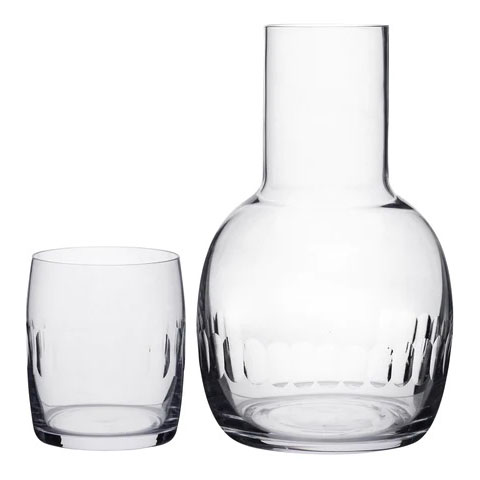 Crystal Carafe Set - Lens Design
