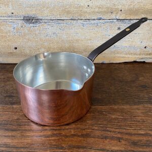 Netherton Foundry Hand Spun Copper Milkpan - Image 1