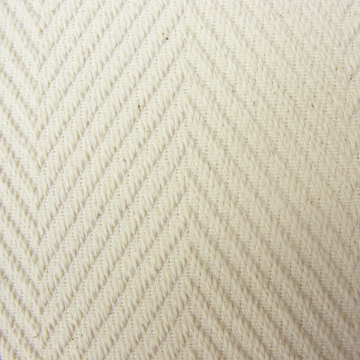 Plantation Cotton Herringbone - Cream - Image 2