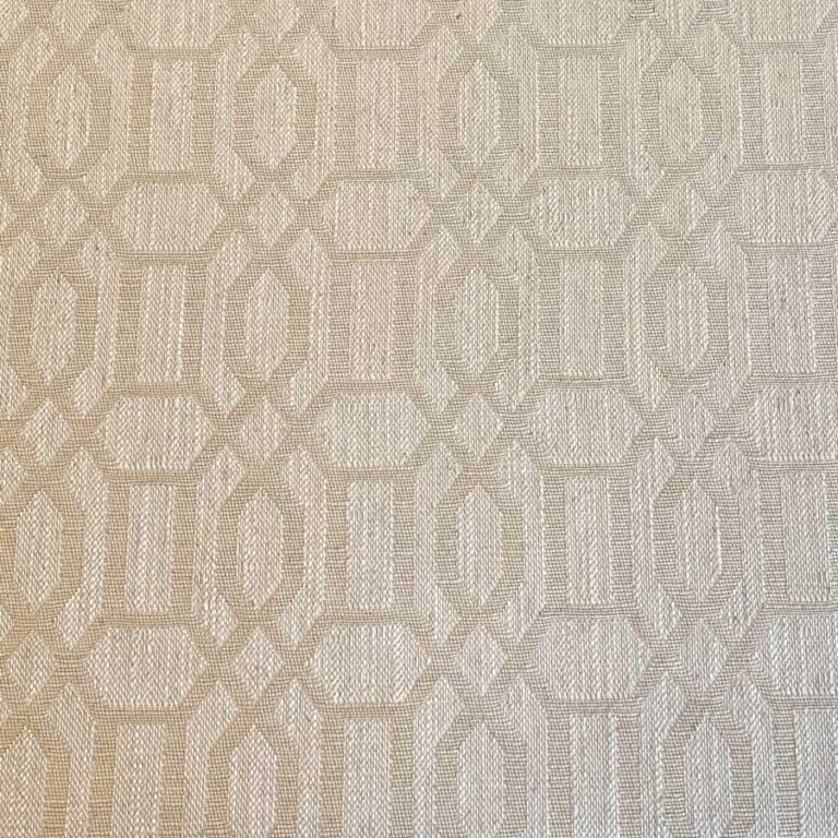 Upholstery Fabric Lattice - Cream - Image 4
