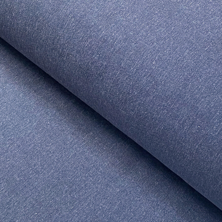 Extra Wide Fabric in indigo