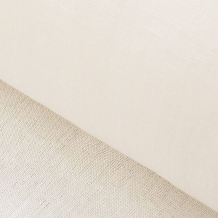 Extra Wide Linen Sheer - Ivory