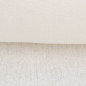 Extra Wide sheer Linen Ivory