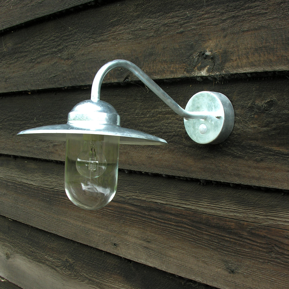 Luxembourg Galvanised Sensor Light - Image 1