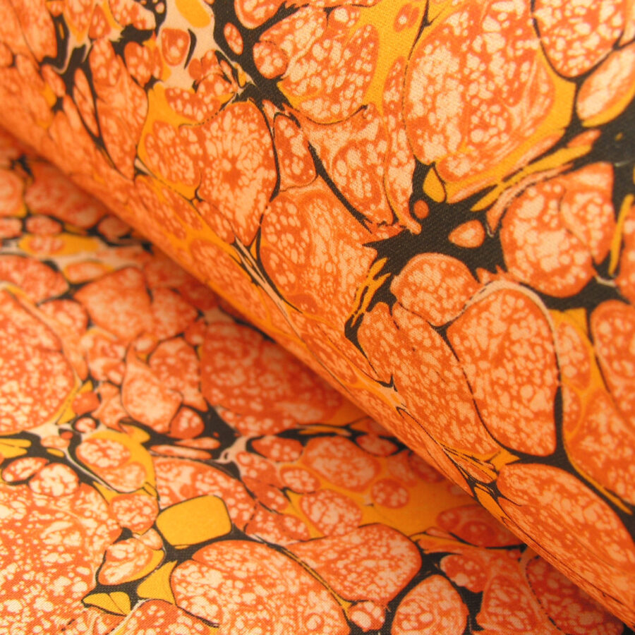 Marbled Fabric, Marbled curtain fabric