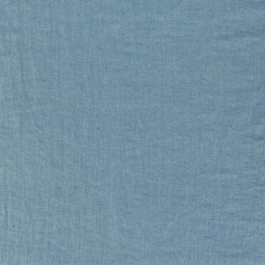 French Washed Linen - Bluestone