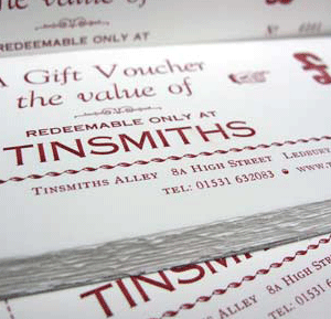 Tinsmiths Gift Voucher £100 - Image 2