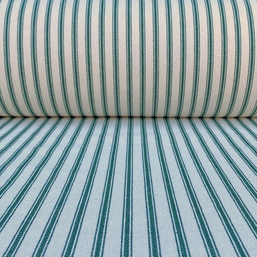 Hampton Ticking - Dark Green