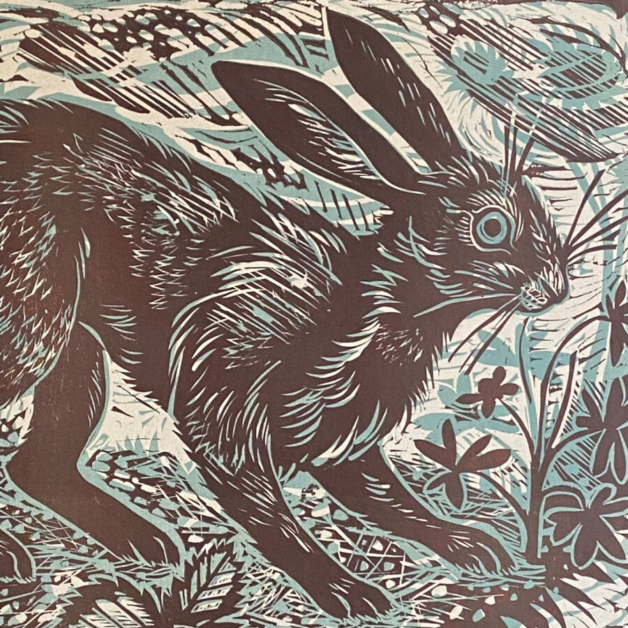 Hare, Unframed Print by Mark Hearld