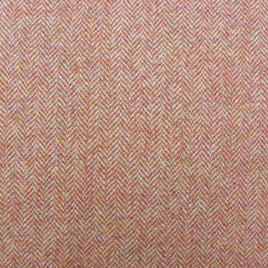 Wool Herringbone - Blood Orange