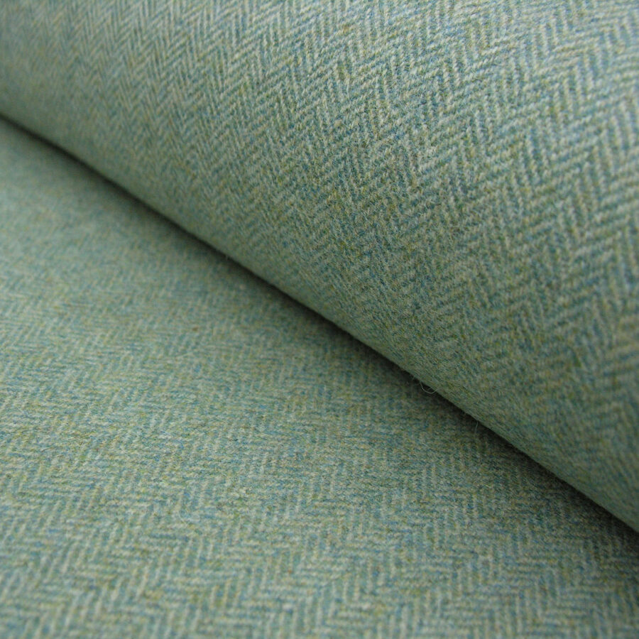 Wool Herringbone - Seagreen