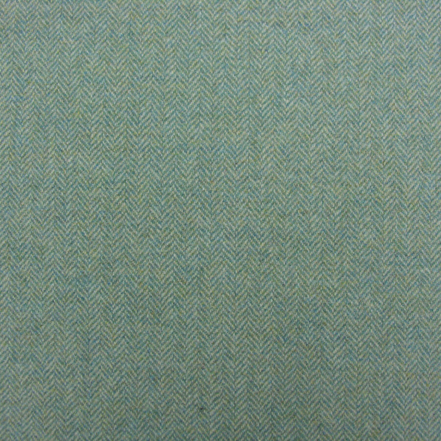 Wool Herringbone - Seagreen