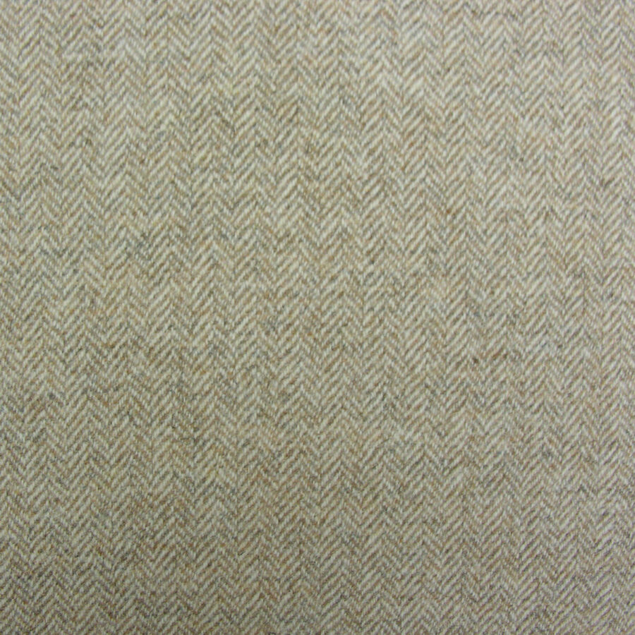Wool Herringbone - Oatmeal