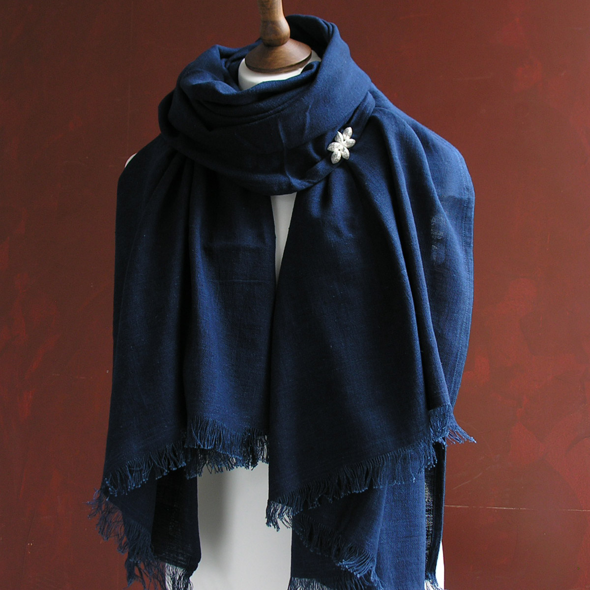 Indigo Wrap - Deep Blue - Image 1