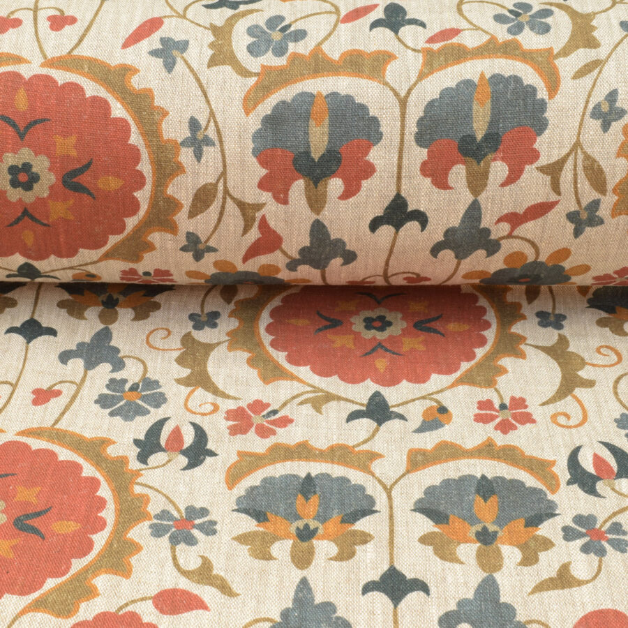 Karabair Linen - Tamarind and Ink