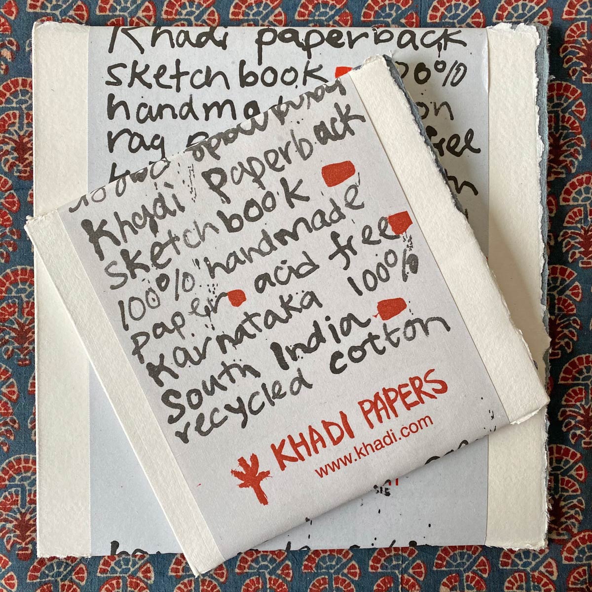 Khadi Handmade Block Book - Image 4