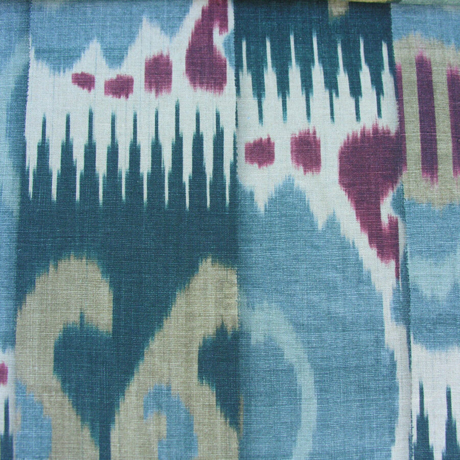 Lewis & Wood Kimono - Cayenne Blue