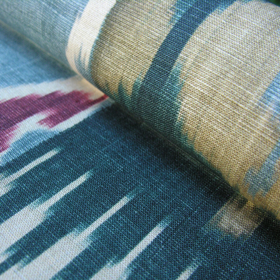 Lewis & Wood Kimono - Cayenne Blue