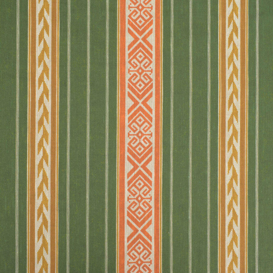 Kolomyya Linen Stripe - Green
