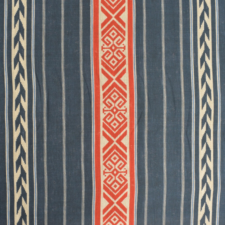 Kolomyya Linen Stripe - Indigo