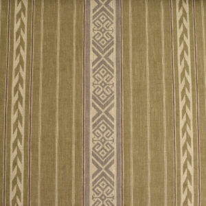 Kolomyya Linen Stripe - Sage - Image 2