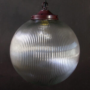 Prismatic Globe Pendant Light Large