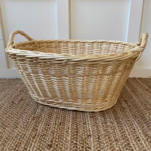 Willow Washing Basket - Image 1