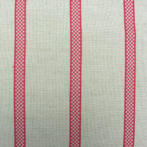 Hopsack Stripe - Peony - Image 2