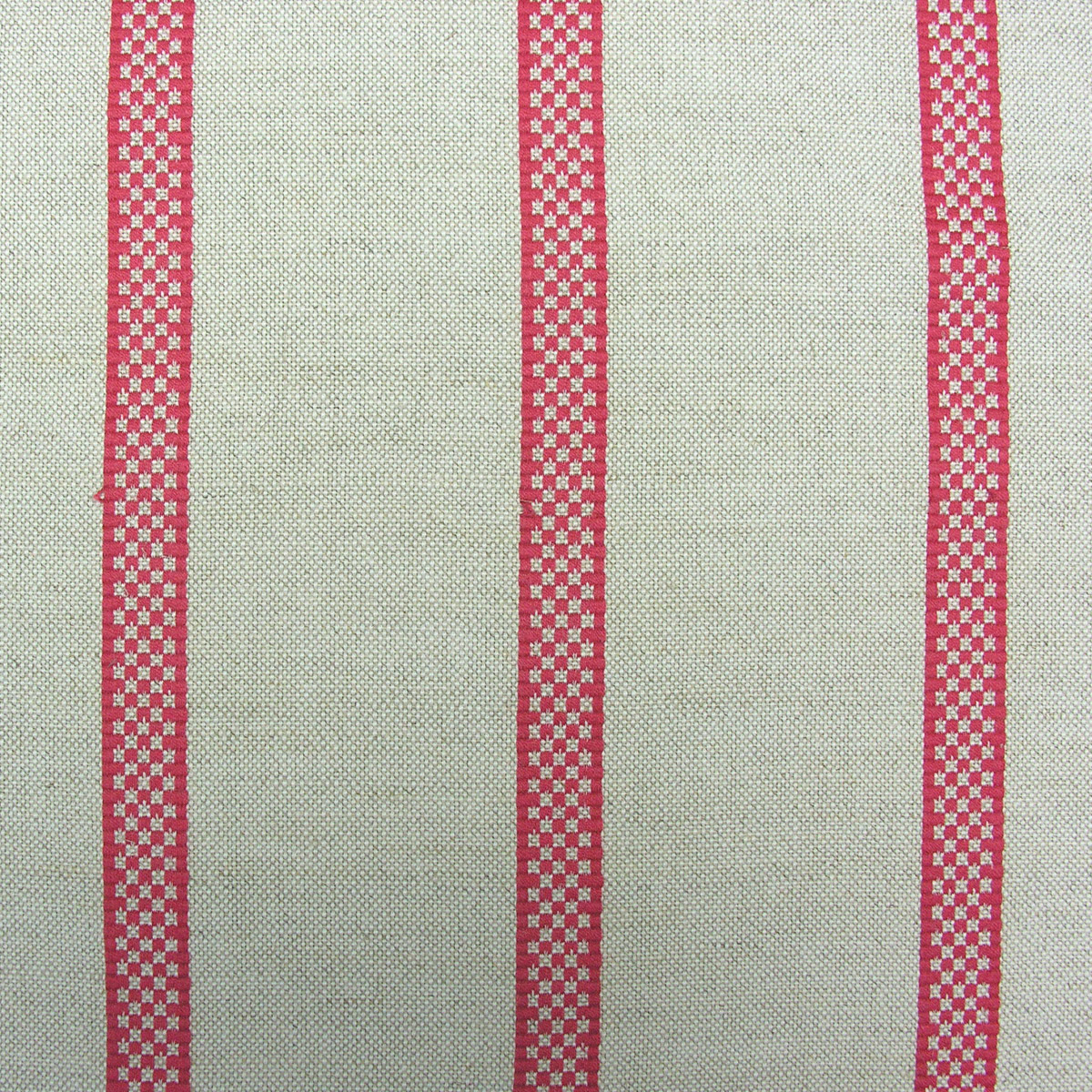 Hopsack Stripe - Peony - Image 2